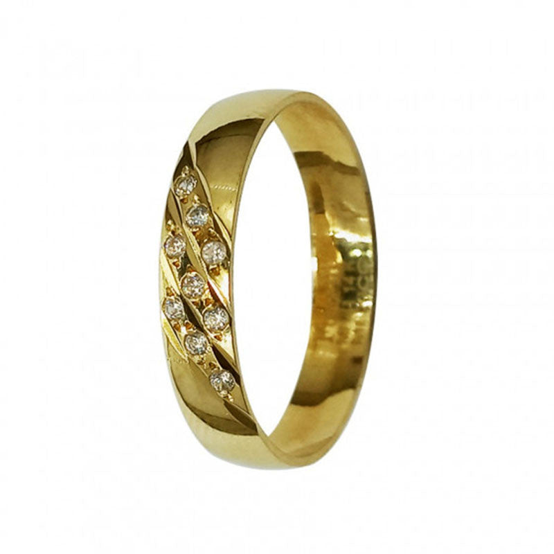 Argolla de Matrimonio, oro 14 kilates, 4 milímetros de ancho, peso aprox 1.8 gramos, hueca