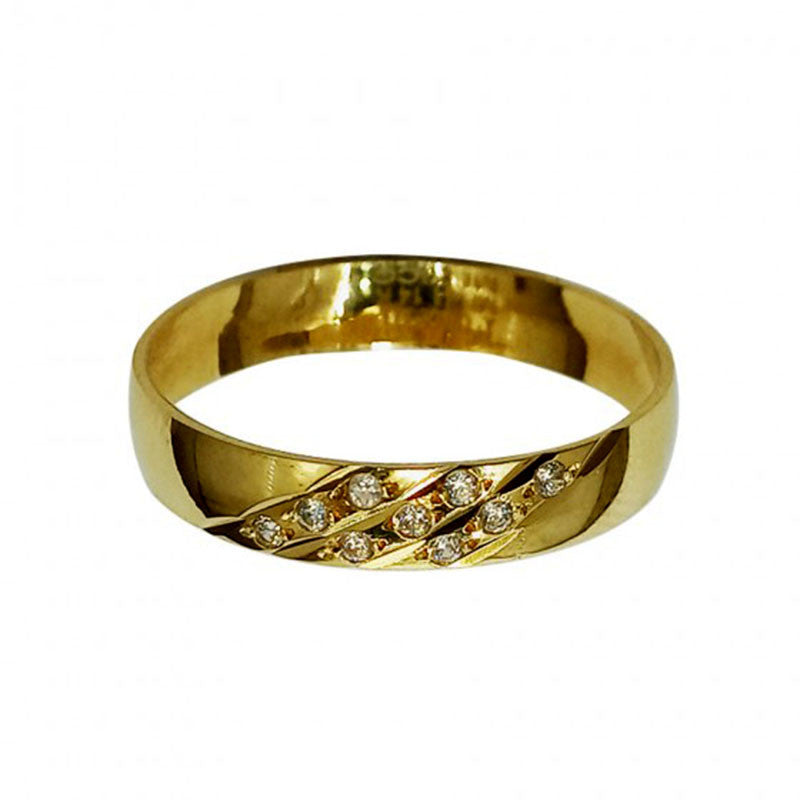 Argolla de Matrimonio, oro 14 kilates, 4 milímetros de ancho, peso aprox 1.8 gramos, hueca