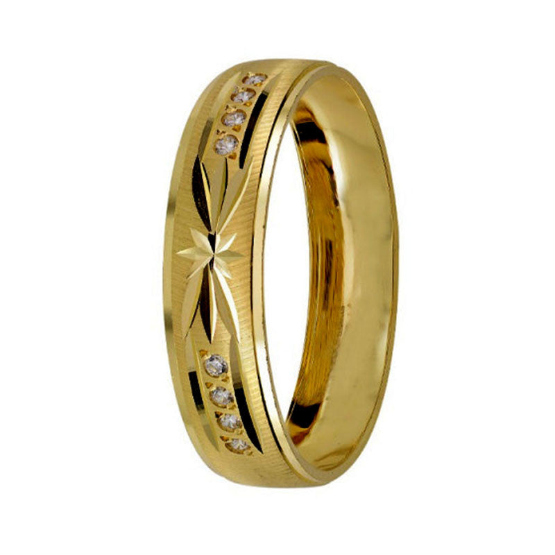 Argolla de Matrimonio, oro 14 kilates, 5 milímetros de ancho, peso aprox 2.1 gramos, hueca