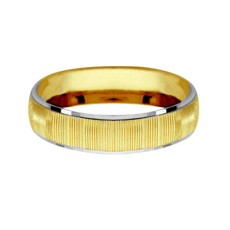 Argolla de Matrimonio, oro 10 kilates, 4 milímetros de ancho, peso aprox 1.6 gramos, hueca