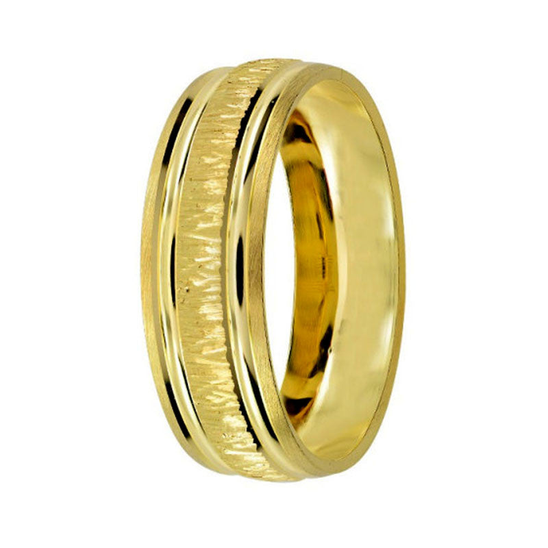 Argolla de Matrimonio, oro 10 kilates, 6mm de ancho, peso aprox 2.4 gramos, hueca