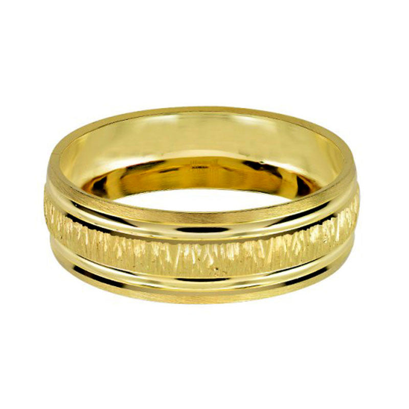 Argolla de Matrimonio, oro 10 kilates, 6mm de ancho, peso aprox 2.4 gramos, hueca