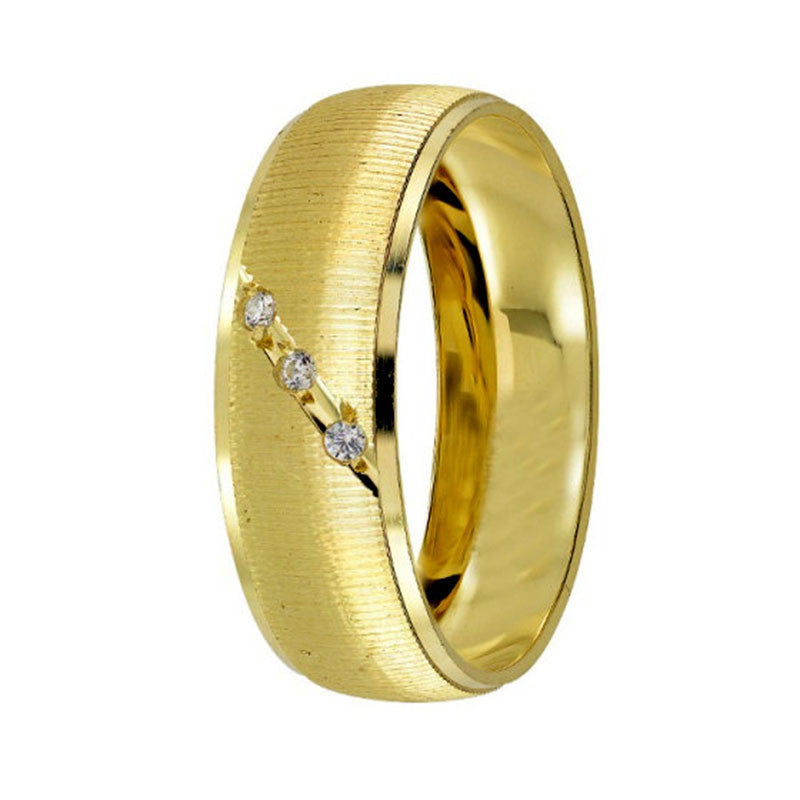 Argolla de Matrimonio, oro 10 kilates, 6mm de ancho, peso aprox 2.5 gramos, hueca