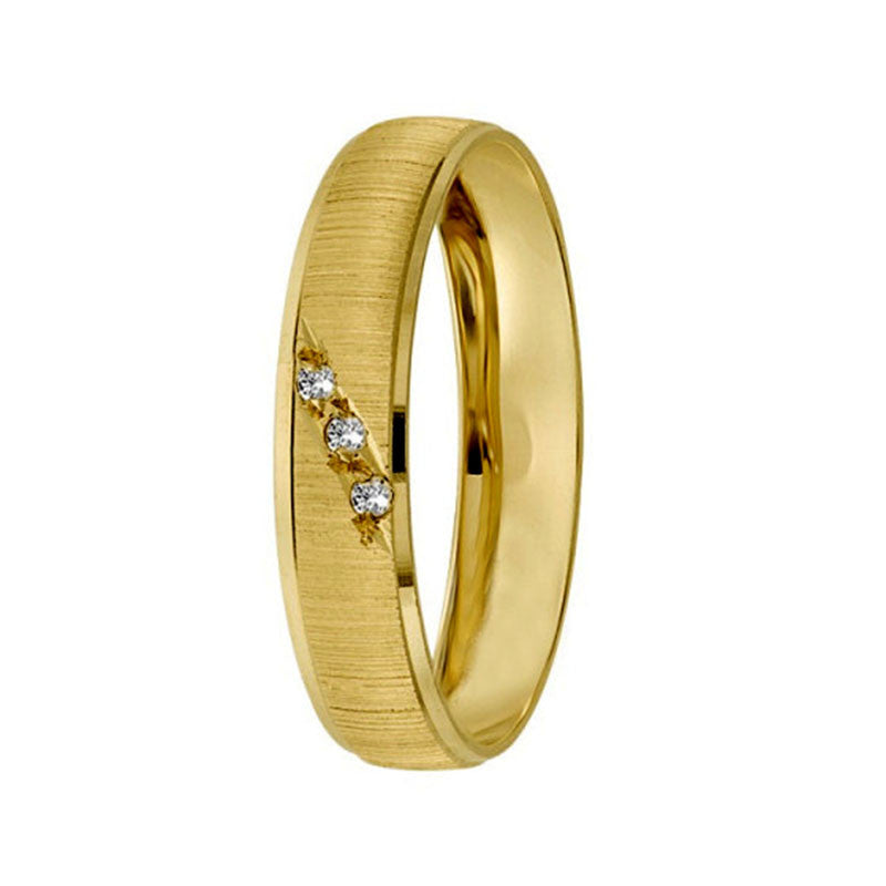 Argolla de Matrimonio, oro 10 kilates, 4mm de ancho, peso aprox 1.9 gramos, hueca